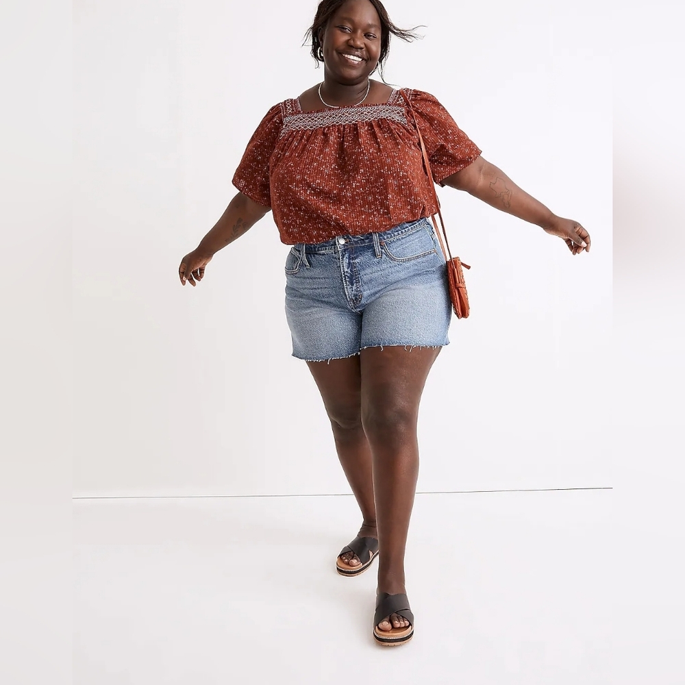 Madewell Curvy Perfect Denim Shorts